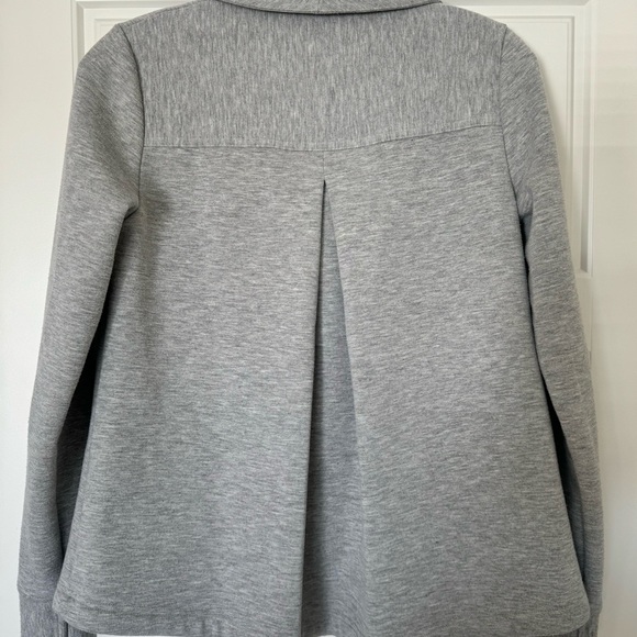 Anthropologie Full Zip‎ Grey Saturday Sunday Long Sleeve Jacket Size XS - Picture 2 of 9